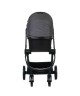 Коляска детская 2в1 BabyZz В102, серая